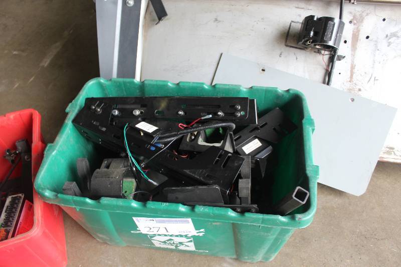 lot 271 image: Box Lot of Police Equipment