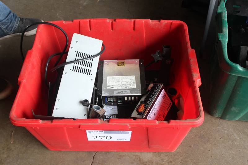 lot 270 image: Box Lot of Police Equipment