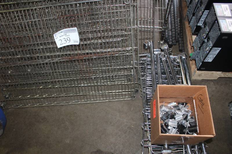 lot 239 image: Lot of Dismantled Racks