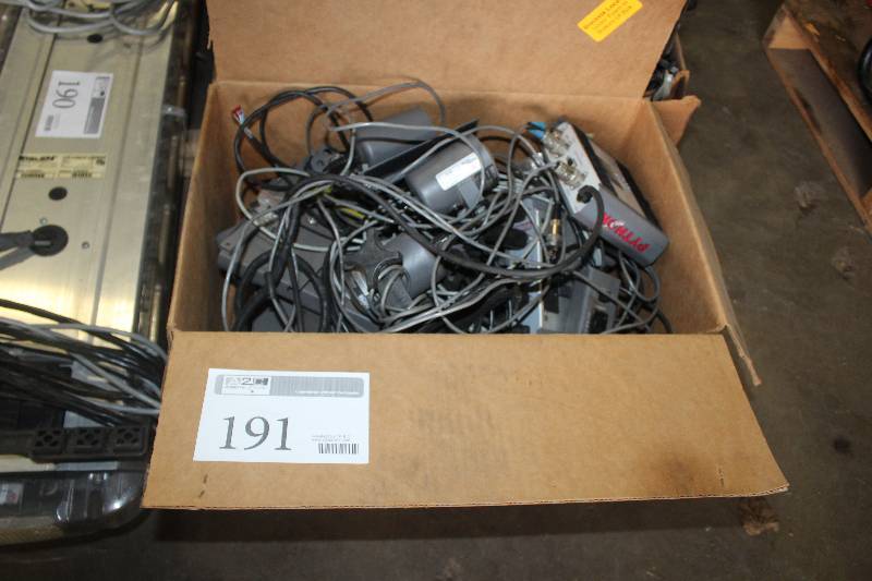 lot 191 image: Box Lot of Speed Radar Targeting Heads And Control Modules
