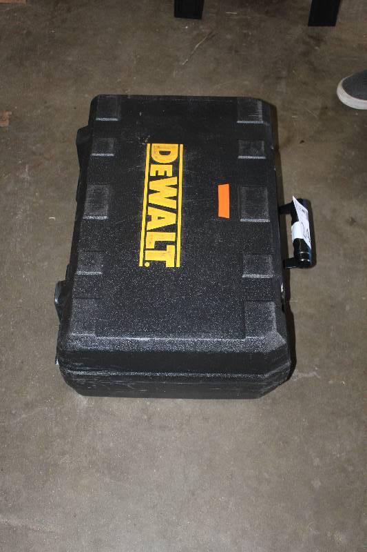 lot 243 image: Lot of Dewalt 18V Cordless Power Tools Including Sawzall Drill Circular Saw Flashlight
