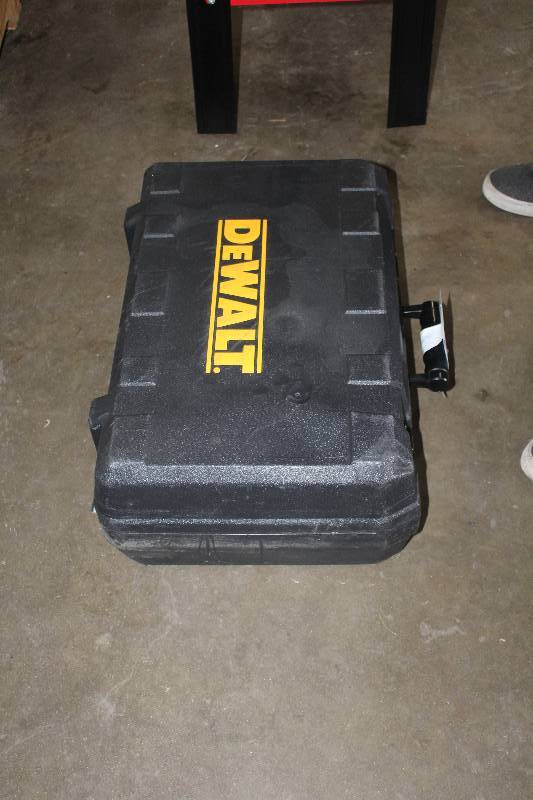 lot 244 image: Lot of Dewalt 18V Cordless Power Tools Including Sawzall Drill Circular Saw Flashlight