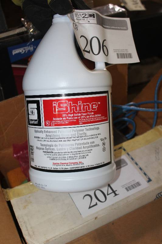lot 206 image: Lot of (3) Bottles Floor Stripper, Finish