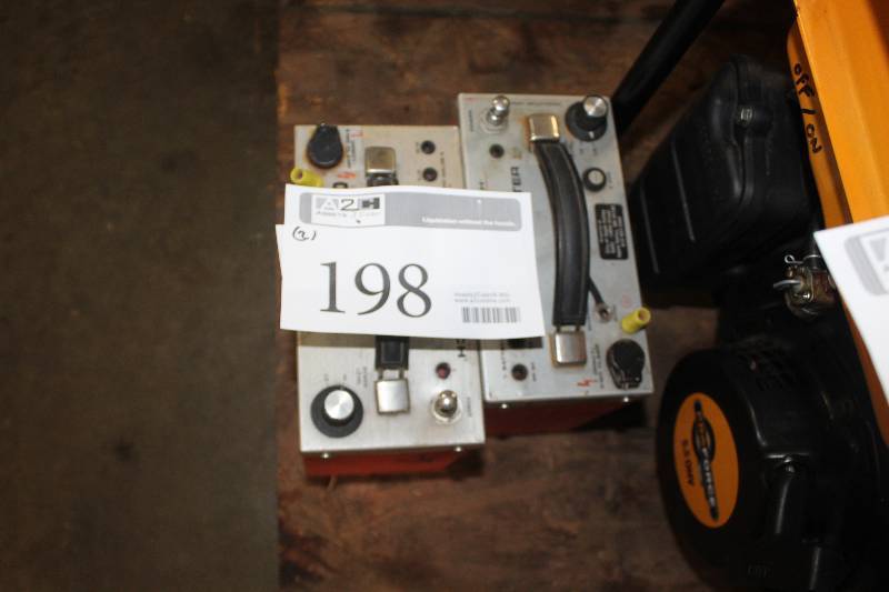 lot 198 image: Lot of (3) Metrotech 850 Transmitters