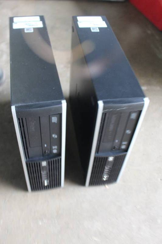 lot 228 image: Lot of (2) HP Compaq Series 8000 Desktop