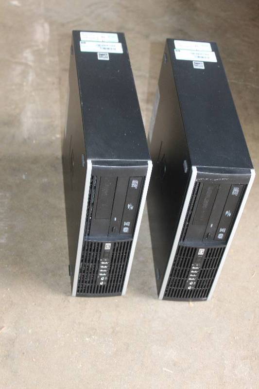 lot 235 image: Lot of (2) HP Compaq Series 8000 Desktop