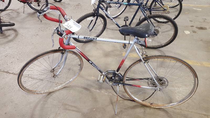 lot 348 image: RedBlackWhite Regent 15-Speed Road Bike, 24 Rim