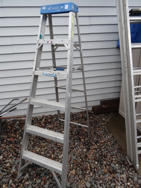 lot 63 image: Werner 6 Step Ladder