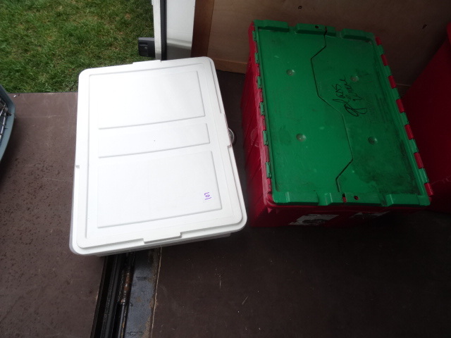 lot 107 image: 2 Storage Bins