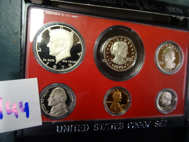 lot 144 image: United States Mint Proof Set 1979