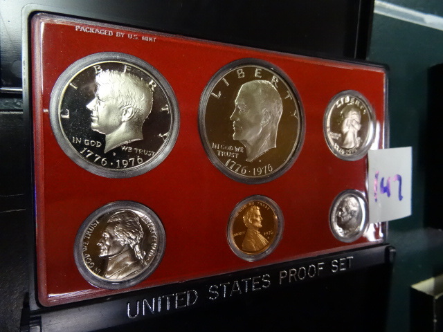 lot 147 image: United States Mint Proof Set  1976