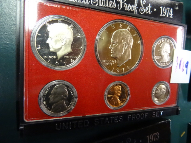 lot 149 image: United States Mint Proof Set  1974