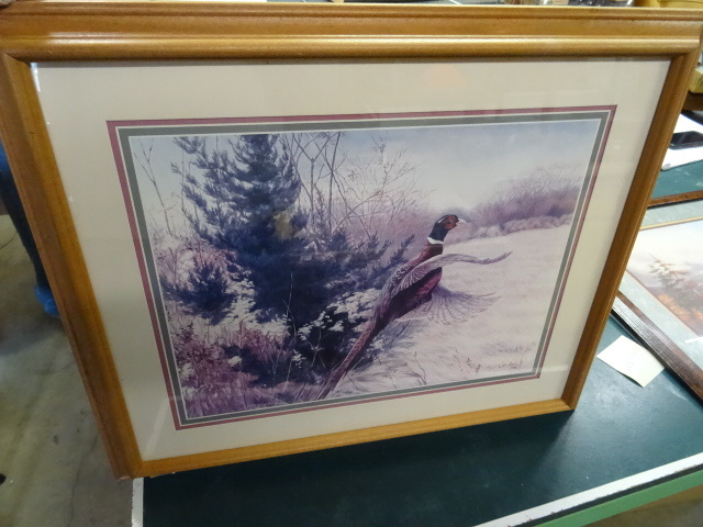 lot 191 image: Print by Julie Cracker 1988 19 X 23
