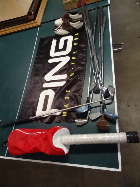 lot 204 image: Golf Clubs Golf Ball Picker Upper