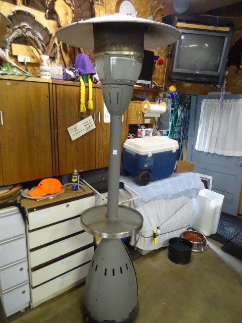 lot 206 image: Propane Patio Heater Missing Pilot