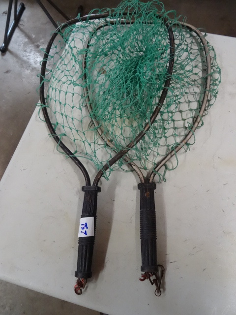 lot 252 image: 2 Fly Fishing Nets
