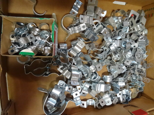 lot 289 image: Box Of Conduit Clamps