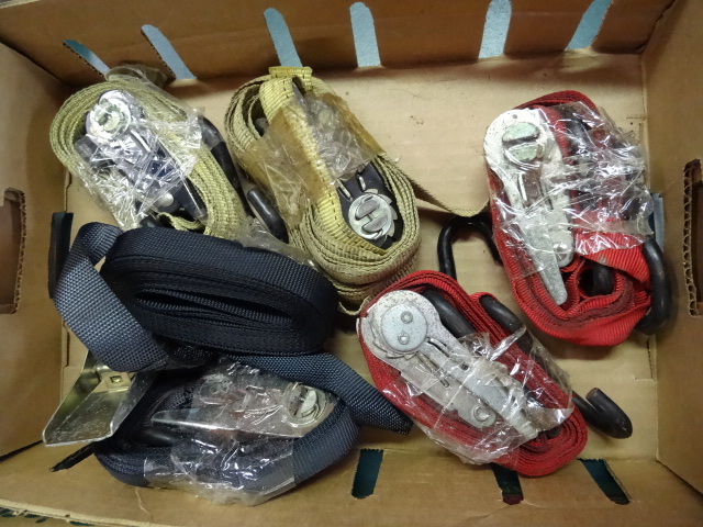 lot 303 image: Misc Ratchet Straps