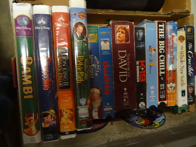 lot 314 image: Misc VHS Tapes