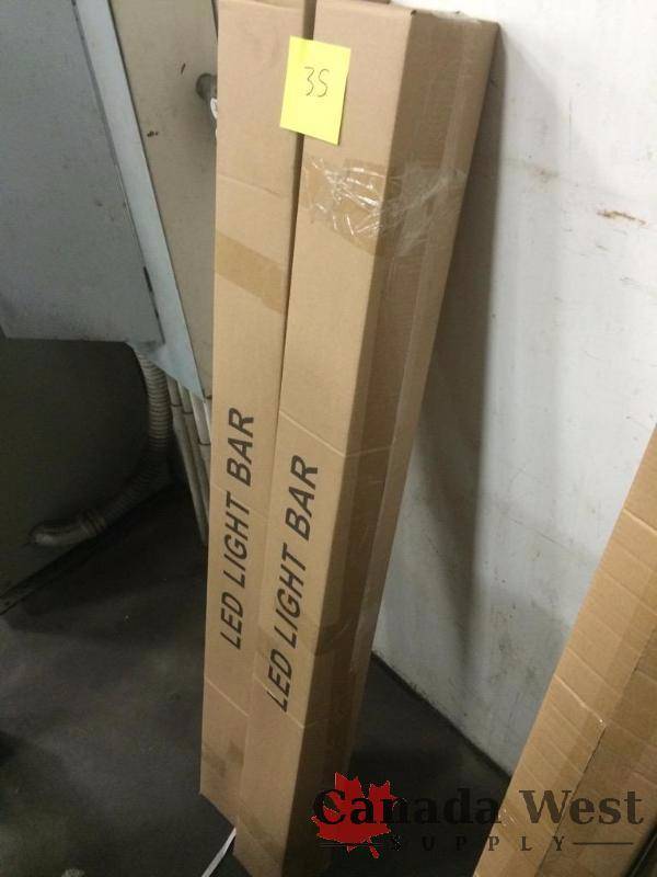 lot 35 image: NEW 50 LED WORK LIGHT BARS lot of 2 x