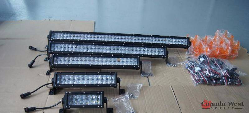 lot 63 image: NEW 5 X LED BARS 4 D CREE BARS
