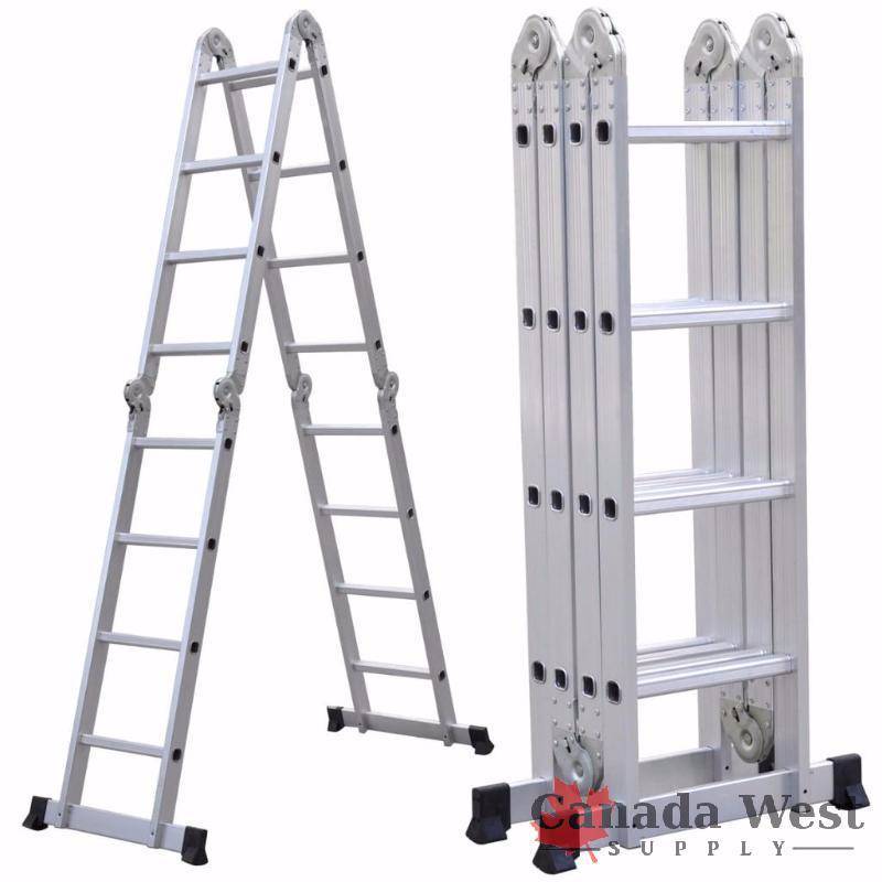 lot 67 image: NEW 15 FT FOLDING LADDER