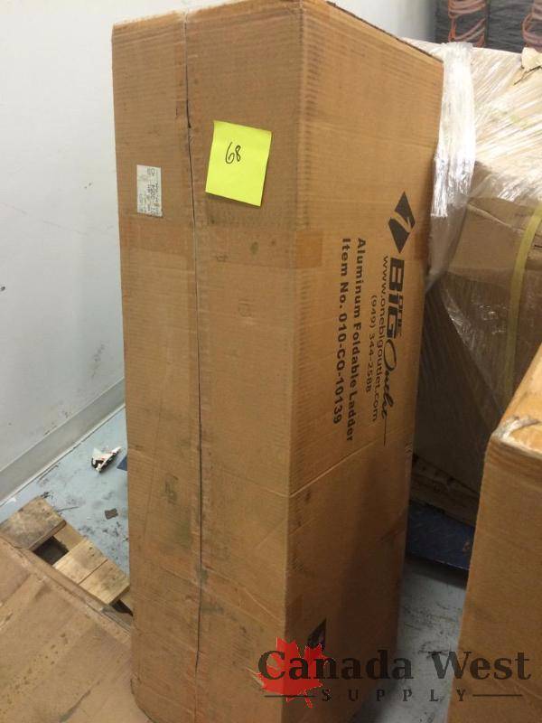 lot 68 image: NEW 15 FT FOLDING LADDER