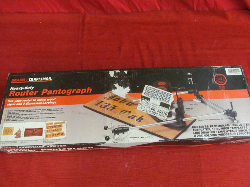 lot 171 image: Router Pantograph