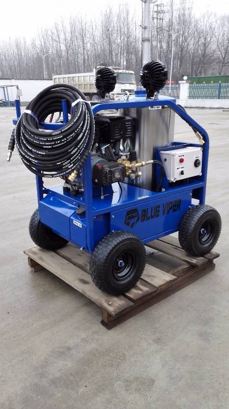 NEW BLUE VIPER 15 HP GAS  DIESEL 4000 PSI PRESSURE WASHER HOT WATER