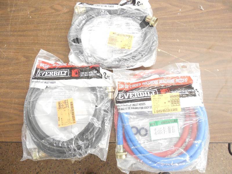 lot 183 image: WASHING MACHINE WATER HOSE LOT