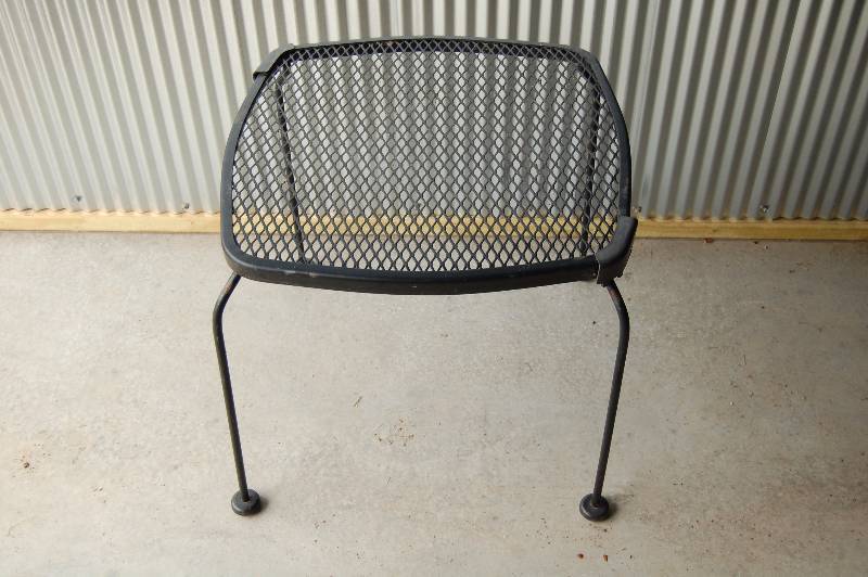Wrought Iron Lawn Table