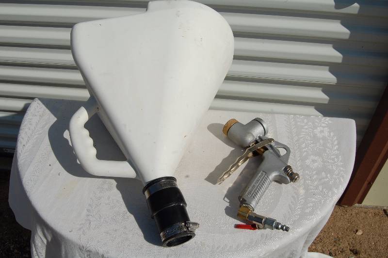 Air Powered Texture Gun