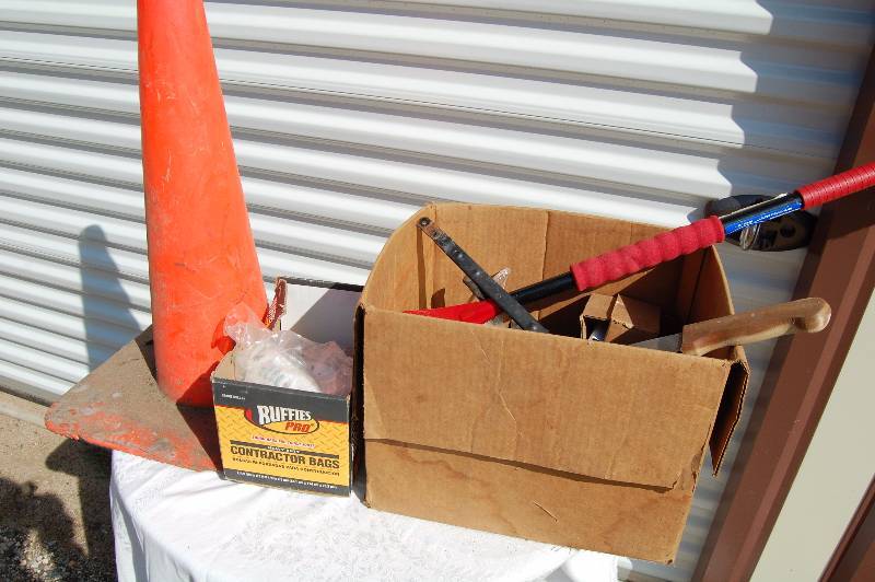 Box of Miscellaneous Supplies