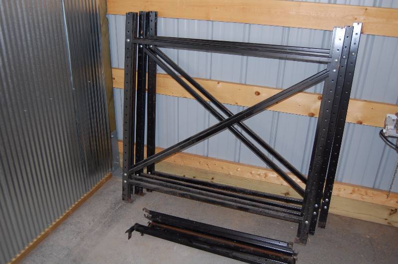 Steel Shelving Pieces