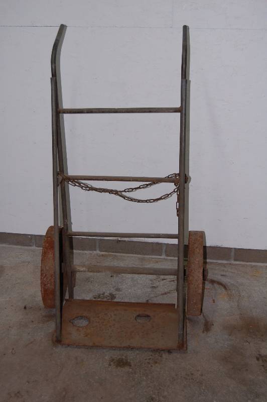 Vintage Welding Cart