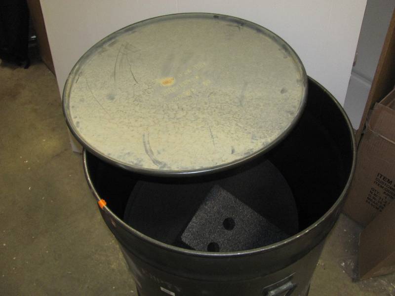 58-Gallon ShippingStorage Drum