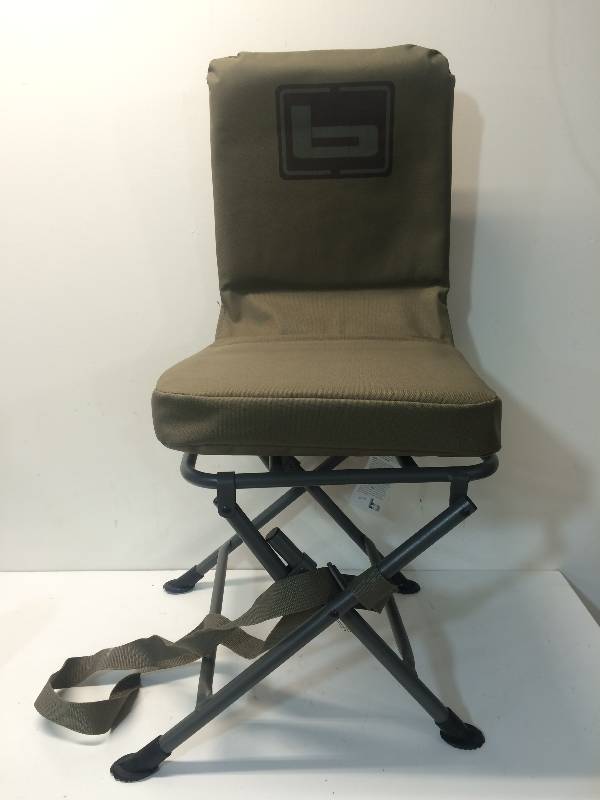 Banded Folding Swivel Seat