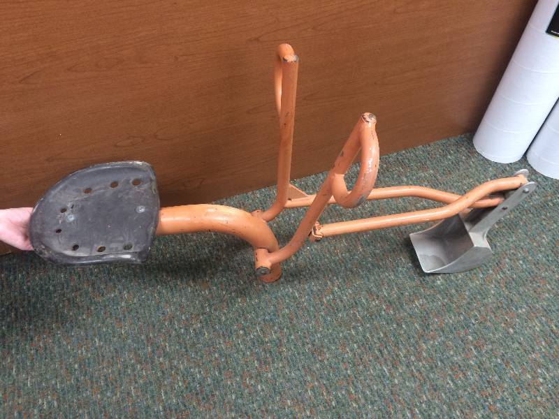 Metal Playground Backhoe