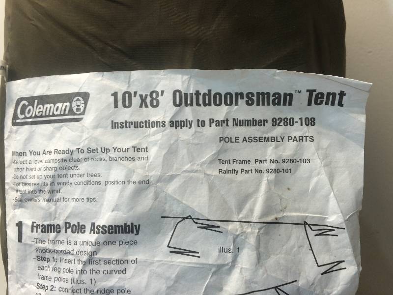 Coleman Tent