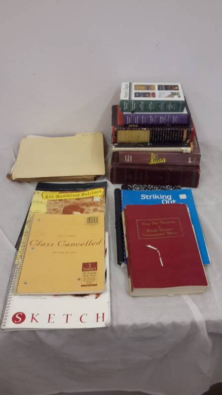 lot 70 image: Books and paper