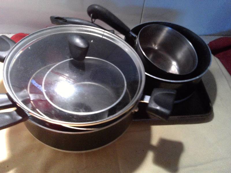 lot 69 image: POTS AND PANS