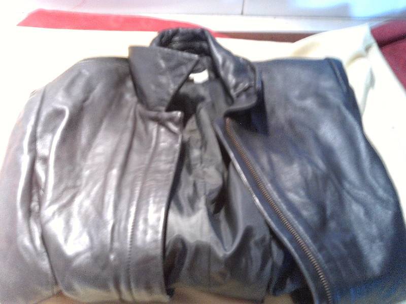 lot 143 image: SOFT LEATHER JACKET