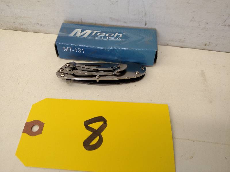 lot 8 image: M-Tech MT-331 Lock Blade Knife...