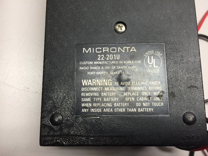 MICRONTA OHM METERS (2)
