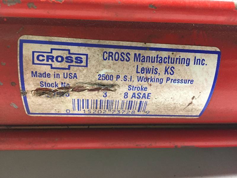 HYDRAULIC CYLINDER 2500 PSI