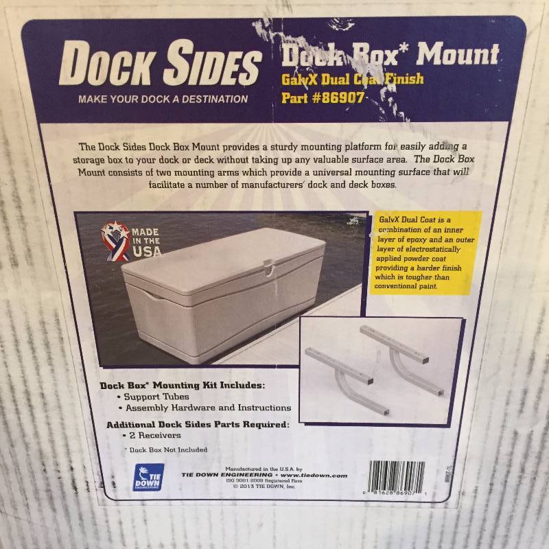 lot 23 image: Dock Sides Dock Box Mount