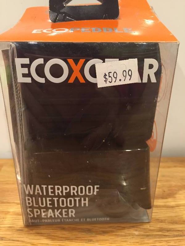 lot 40 image: EcoPebble Waterproof Speaker