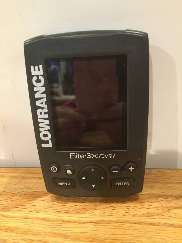 lot 42 image: Lowrance Elite-3X DSI Fish Finder