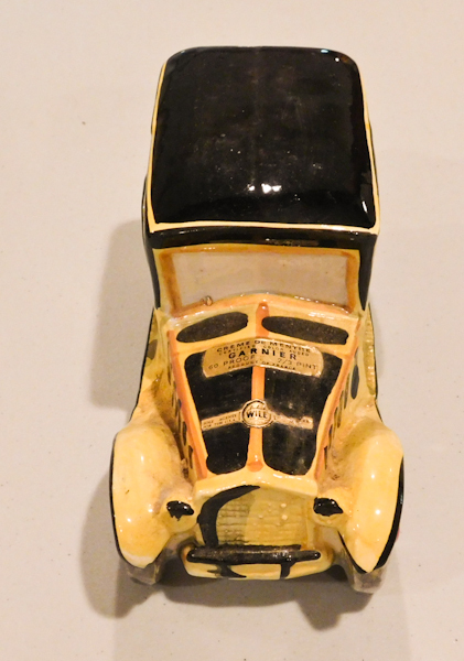 lot 36 image: Crme De Menthe Garnier Fiat 349 1924 made in Italy decanter
