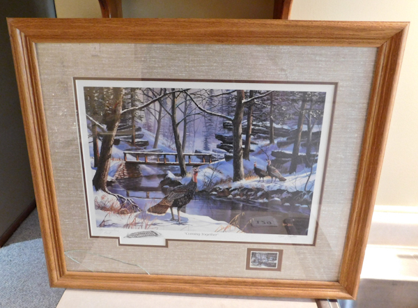 lot 129 image: signed commerative print Ken Zylla